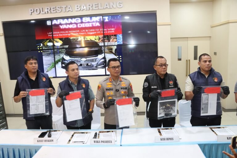 Satreskrim Polresta Barelang Berhasil Bongkar Kasus Penggelapan Kendaraan, Kerugian Capai Puluhan Juta Rupiah