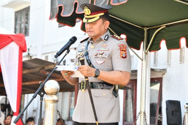 Pimpin Upacara Hari Otonomi Daerah Ke XXX, Kapolres Aceh Timur Tekankan Sinergi dan Inovasi Daerah