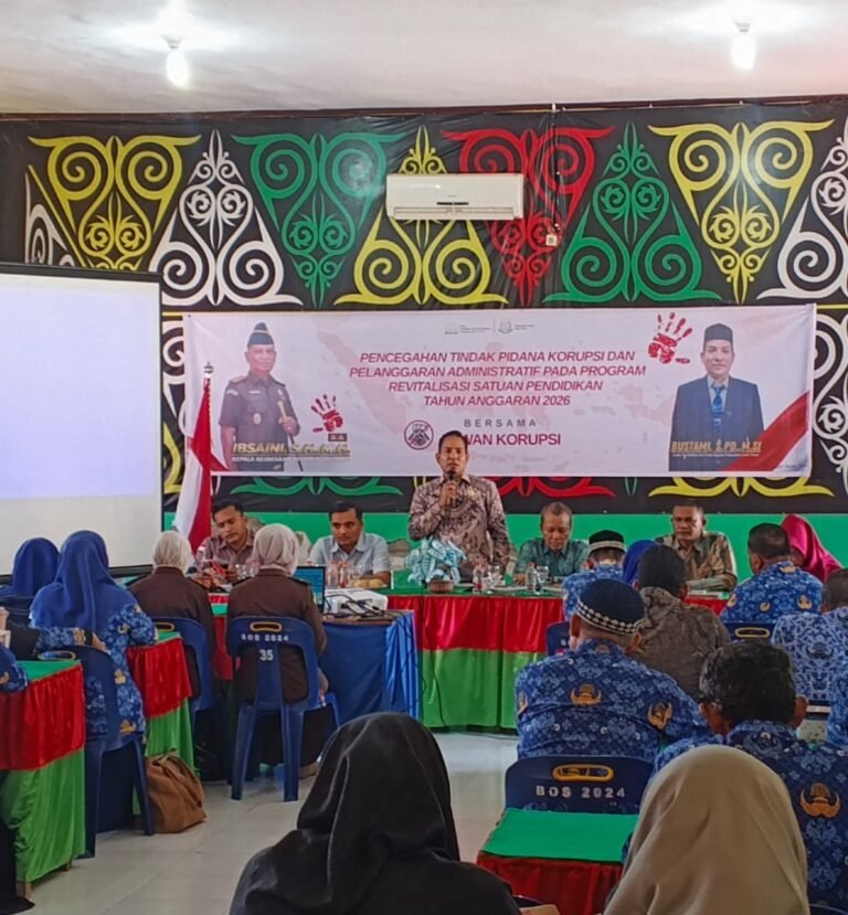Dinas Pendidikan dan Kebudayaan Bersama Kejari Aceh Timur Bersinergi Gelar Sosialisasi Antikorupsi untuk Wujudkan Pendidikan Berintegritas