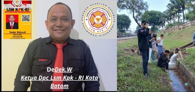 Dugaan Limbah B3 di PT Ecogreen,Ketua DPD LSM KPK RI Angkat Bicara Minta Ditreskrimsus dan DLH Turun Sidak Kelapangan.