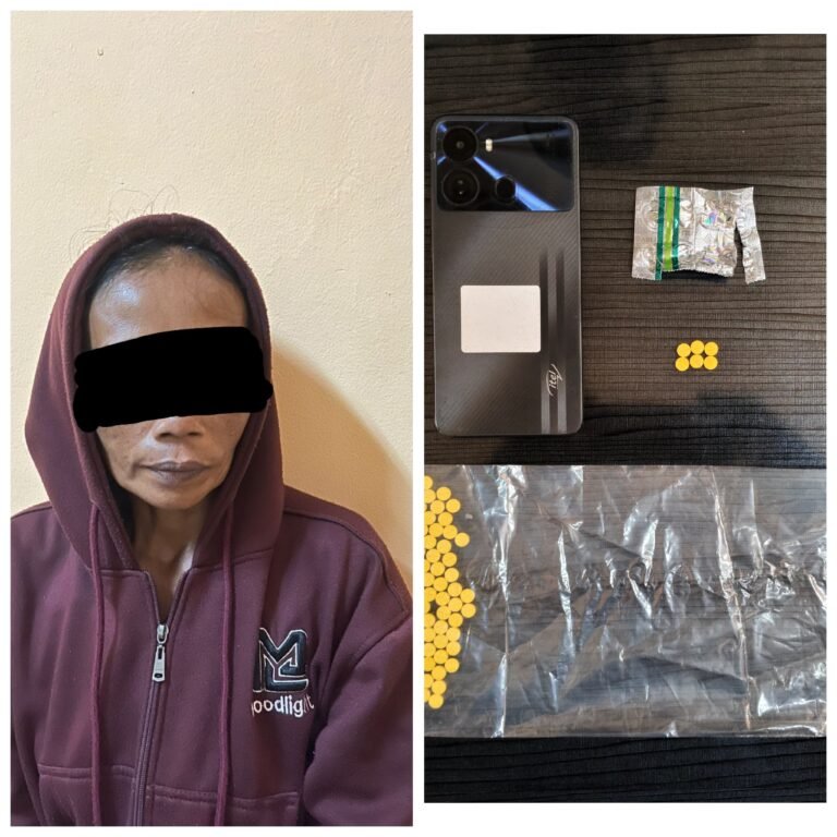 Seorang IRT Diamankan, Satresnarkoba Polres Lebak Sita Ratusan Butir Hexymer