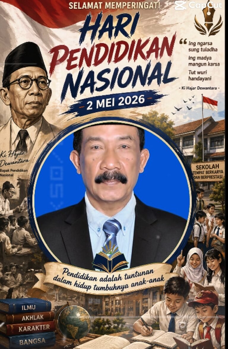 Kepala Sekolah SMA Negeri 1 Peureulak Mengucapkan Selamat Hari (Hardiknas) 2026