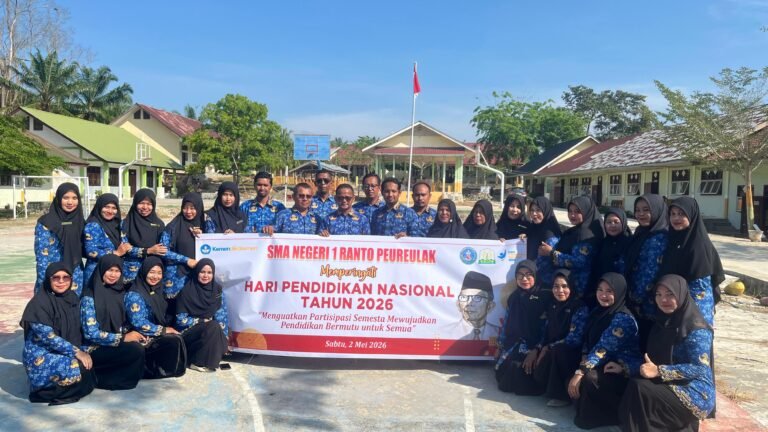 Kepala Sekolah SMA Negeri 1 Ranto Peureulak Mengucapkan Selamat Hari (Hardiknas) 2026