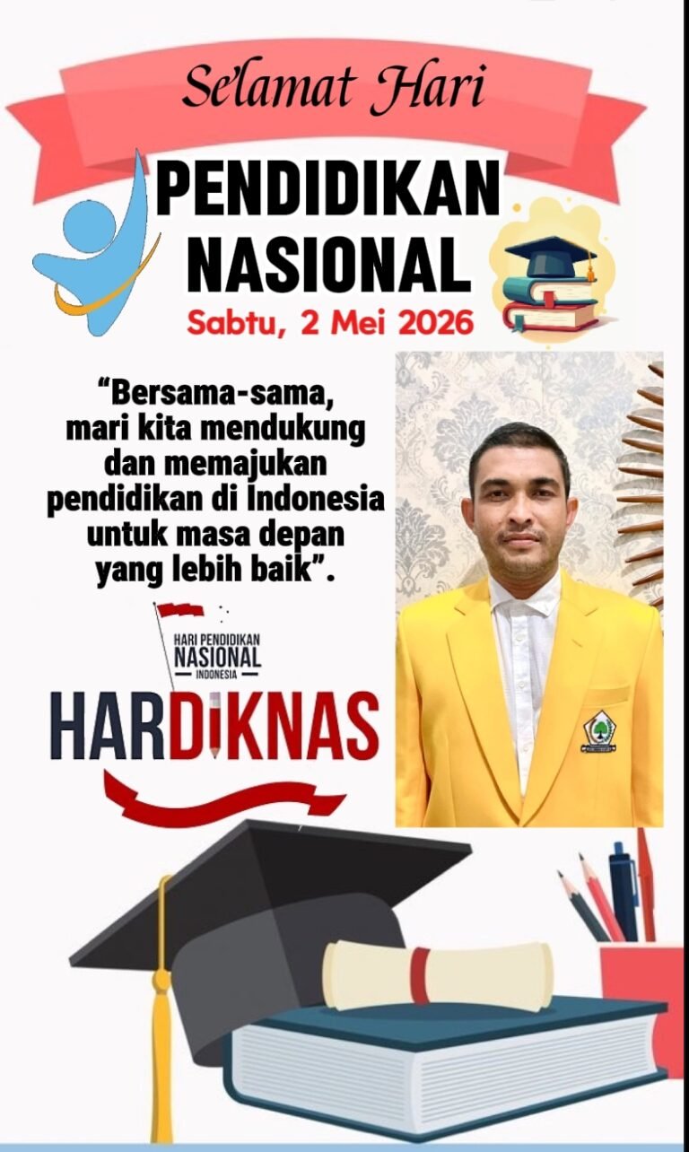 Sambut Hardiknas 2026 Anggota DPRK Aceh Timur Fraksi Golkar Dekda Ucapan Apresiasi Kepada Seluruh Guru 