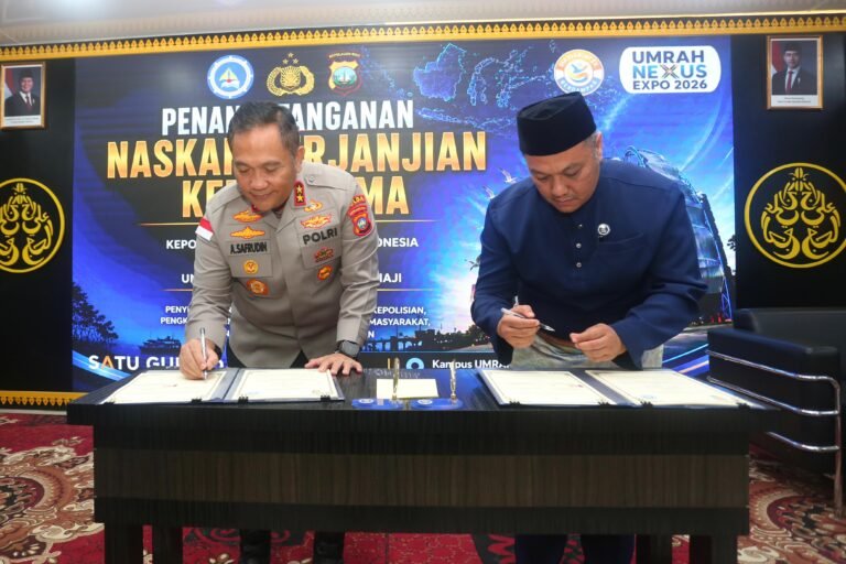 POLDA KEPRI DAN UMRAH PERKUAT SINERGI AKADEMIK MELALUI PUSAT STUDI KEPOLISIAN