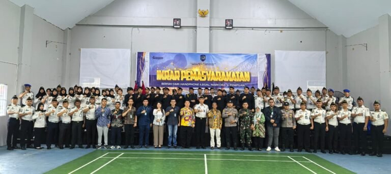 Lapas Batam Gelar Apel Ikrar Pemasyarakatan Bersih dari Handphone Ilegal, Narkoba, dan Penipuan
