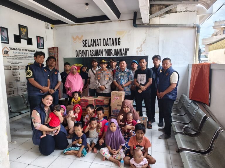 Bakti Sosial Polsek Bengkong, Wujud Nyata Kepedulian terhadap Anak-Anak Panti Asuhan