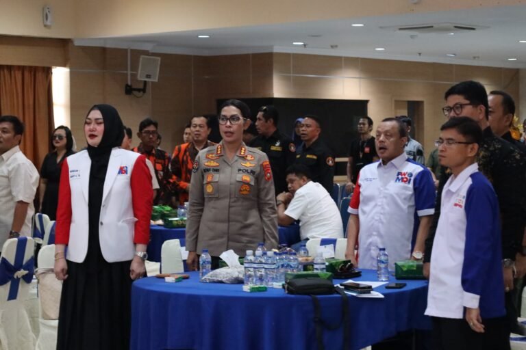 ‎KABID HUMAS POLDA KEPRI HADIRI PELANTIKAN DPW DAN DPD PWMOI KEPRI