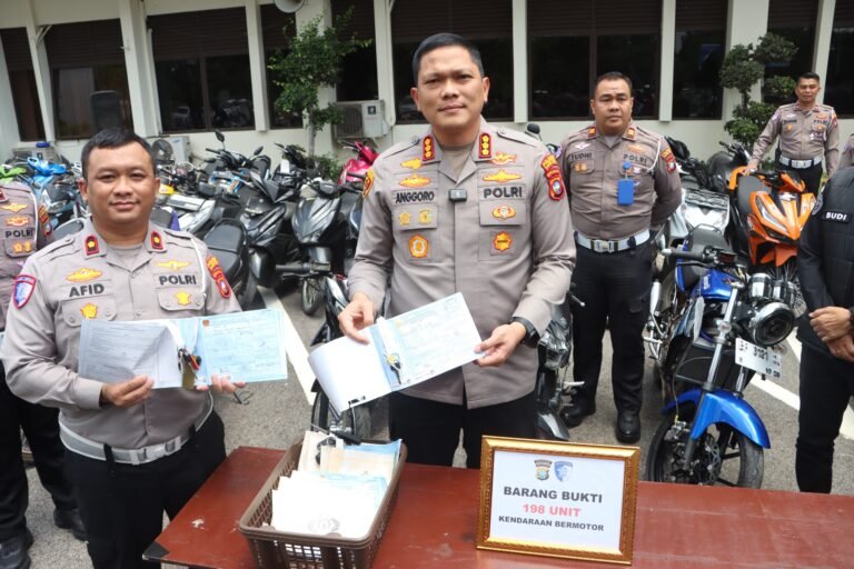 Razia Knalpot Brong dan Truk Tak Laik Jalan Digencarkan, Polresta Barelang Amankan 262 Pelanggar