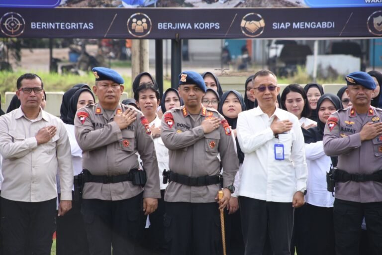 Satbrimob Polda Kepri Dan BP Batam Gelar Diklat Orientasi Pembentukan Karakter Pegawai