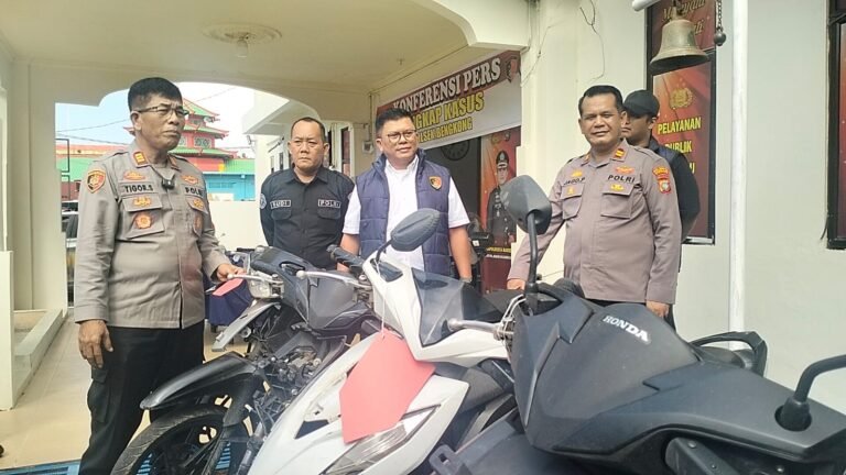 Polsek Bengkong Bekuk Dua ABH Spesialis Curanmor, Motor Dibobol Pakai Gunting