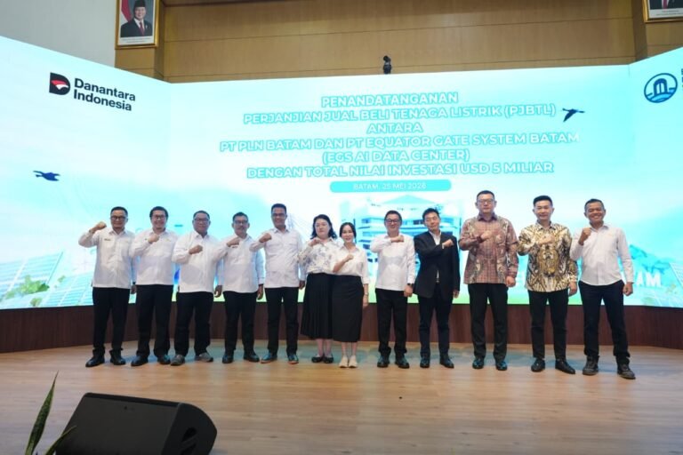 PLN Batam dan Equator Gate System Perkuat Ekosistem Digital melalui Pembangunan Data Center di Batam