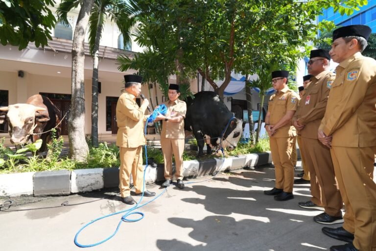 Perkuat Kepedulian Sosial, Mendagri Serahkan Hewan Kurban Kemendagri dan BNPP