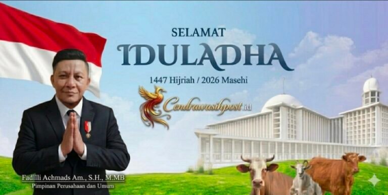 Bang Empe Owner Media Online Cetak Ucapkan Selamat Hari Raya Idul Adha 1447 H/2026 M