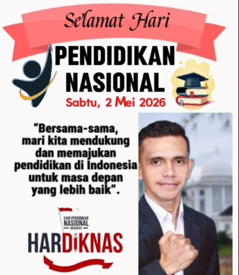 Zulmi Ucapkan Selamat Hardiknas 2026