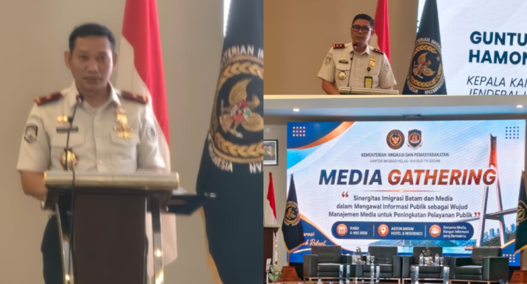 Imigrasi Batam Ajak Pers Perkuat Kepercayaan Publik Lewat Informasi Terbuka