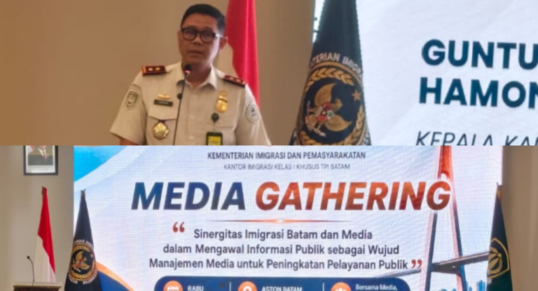 Imigrasi Batam Ajak Pers Perkuat Kepercayaan Publik Lewat Informasi Terbuka