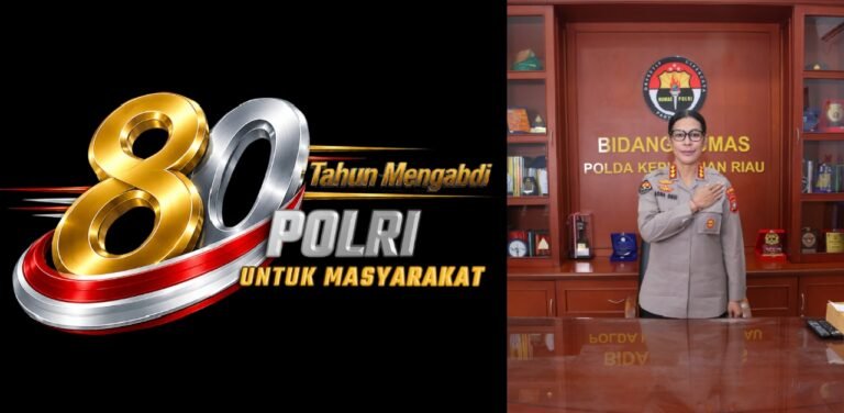 ‎Polda Kepri Gaungkan Semangat Hari Bhayangkara KE-80, “Tahun Mengabdi Untuk Masyarakat” Menjadi Komitmen Pengabdian Polri