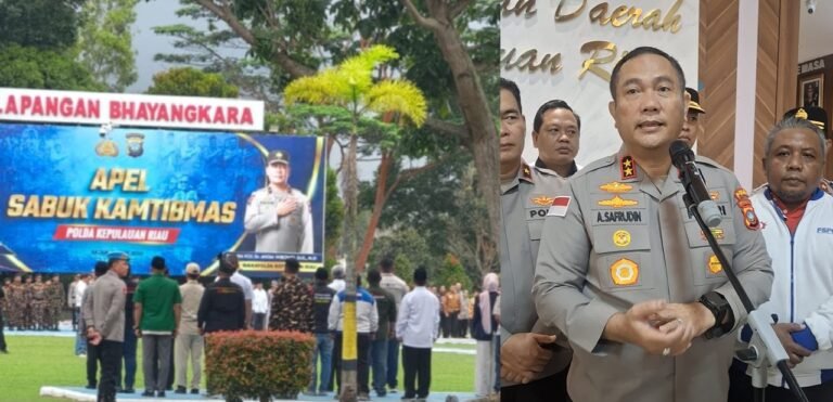 Polda Kepri Gelar Apel Sabuk Kamtibmas Tahun 2026 Polda Kepulauan Riau