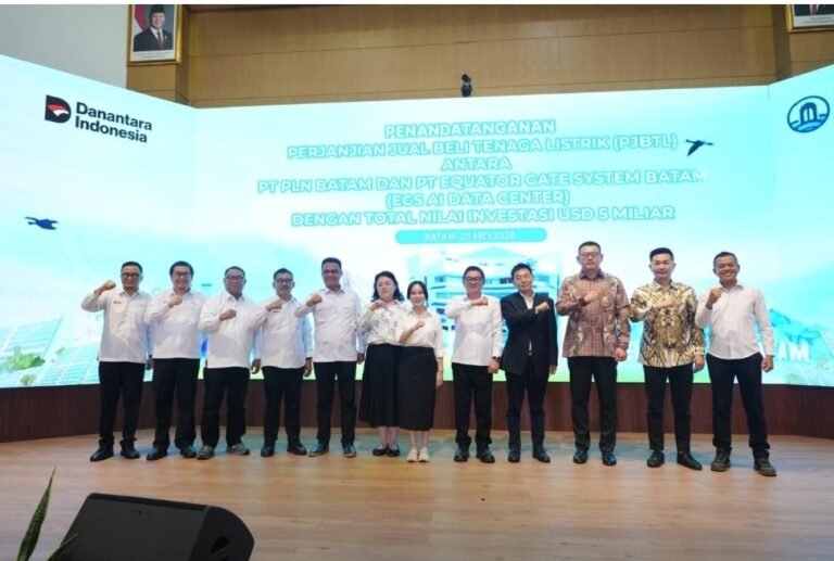 PLN Batam dan Equator Gate System Perkuat Ekosistem Digital melalui Pembangunan Data Center di Batam