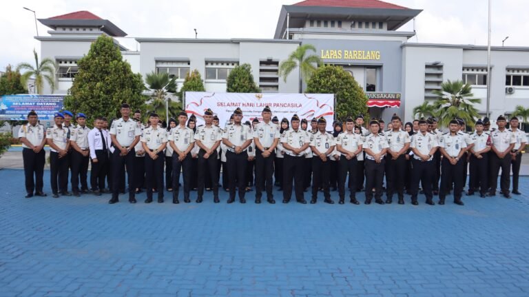 Lapas Batam Gaungkan Nilai Pancasila untuk Perkuat Pemasyarakatan Humanis