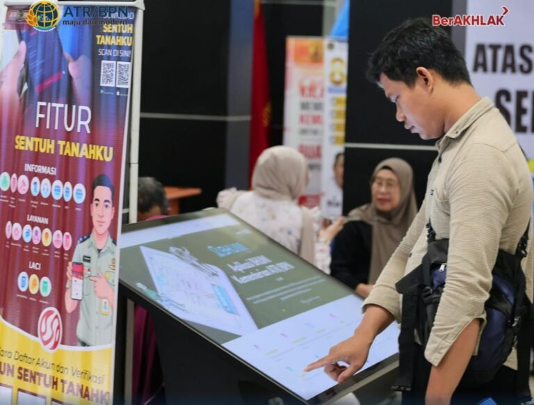 ATR/BPN Permudah Layanan Pertanahan, Masyarakat Kini Bisa Antre dari Rumah Lewat Sentuh Tanahku