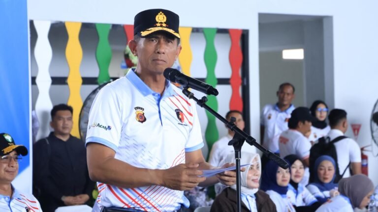 Sambut Hari Bhayangkara ke-80, Polda Aceh Gelar Turnamen Tenis Kapolda Aceh Cup 2026