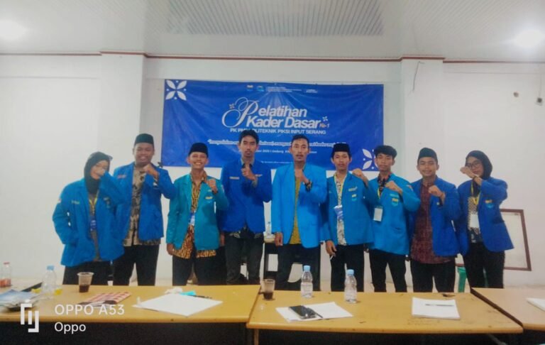 OKK KNPI Banten, Isi Kegiatan PKD PK. PMII Politeknik Piksi Input Serang