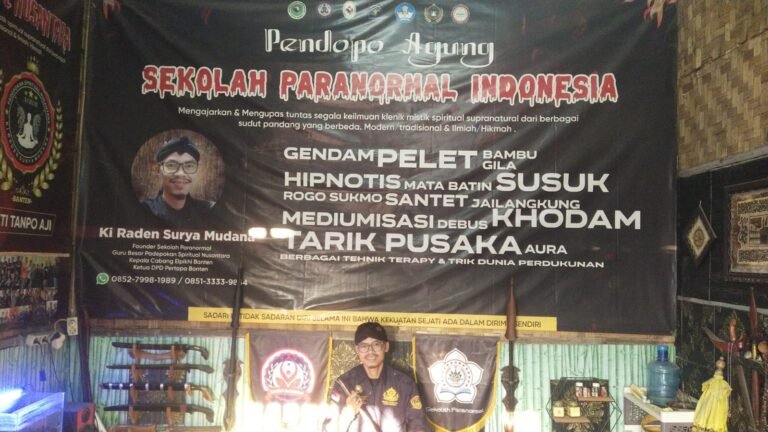 Pendopo Agung Sekolah Paranormal Indonesia “Ki Raden Surya Mudana”  Wadah Edukasi Spiritual dan Pelestarian Keilmuan Tradisional Nusantara di Teluknaga