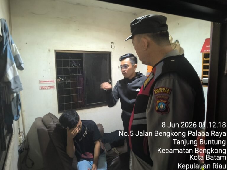 Respon Cepat Layanan Polisi 110, Polsek Bengkong Amankan Terduga Pelaku Pencurian