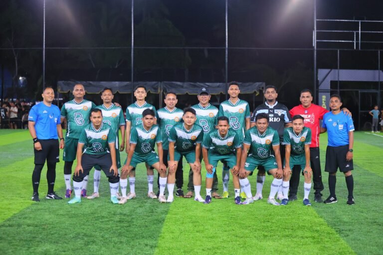 Ridwan, Farid dan Riski Pratama Bawa Sat Intelkam Polres Aceh Timur Melaju Semi Final Usai Taklukkan Satlantas 4-3 Mini Soccer