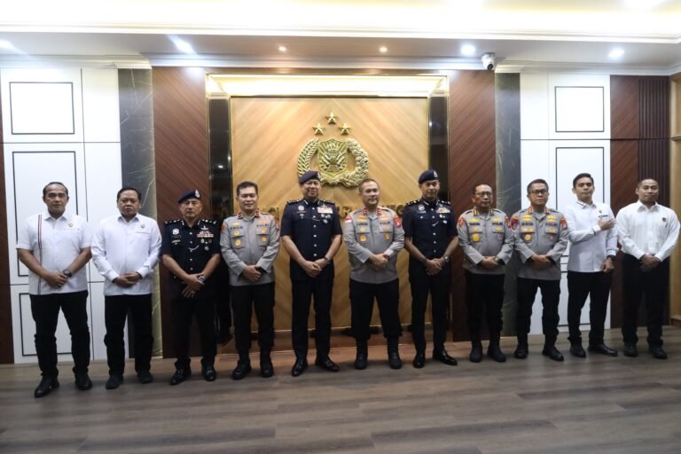 Kapolda Kepri Terima Kunjungan Kehormatan Ketua Polis Johor Dan MPLO Medan, Perkuat Sinergi Berantas TPPO Dan Narkotika
