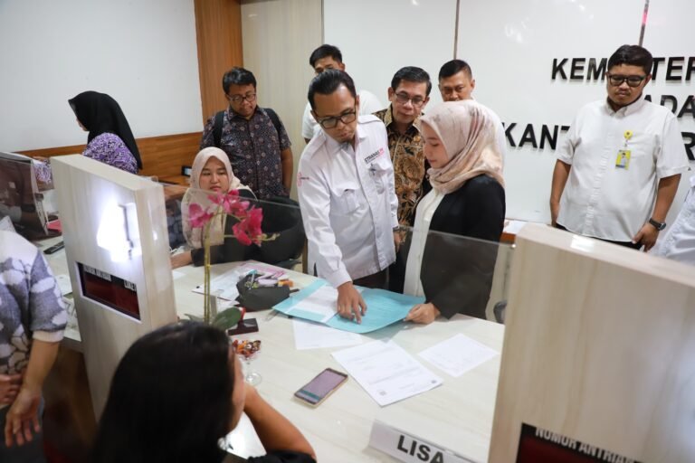 Stranas PK Verifikasi Implementasi Penguatan Integritas Layanan Pertanahan di Empat Kantor Pertanahan Provinsi Banten