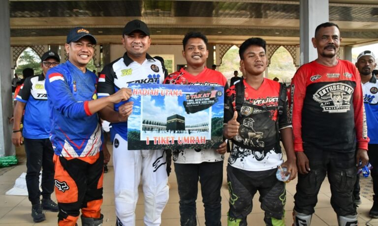 Ratusan Rider Taklukkan Lintasan TAKAT III, Hari Bhayangkara Ke 80 Jadi Momentum Persaudaraan dan Kepedulian