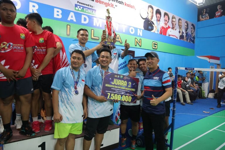 ‎Polda Kepri Tutup Turnamen Bulu Tangkis Dalam Rangka Hari Bhayangkara Ke-80 Tahun 2026