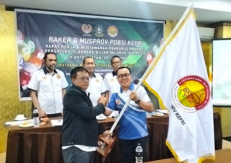 Aklamasi! Dicky Indramulyawan Siap Bawa Biliar Kepri Berjaya di Kancah Nasional