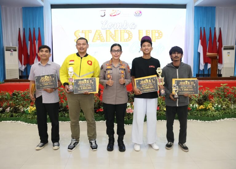 ‎Wakapolda Kepri Resmi Buka Lomba STAND UP COMEDY Dalam Rangka Hari Bhayangkara Ke-80 Tahun 2026