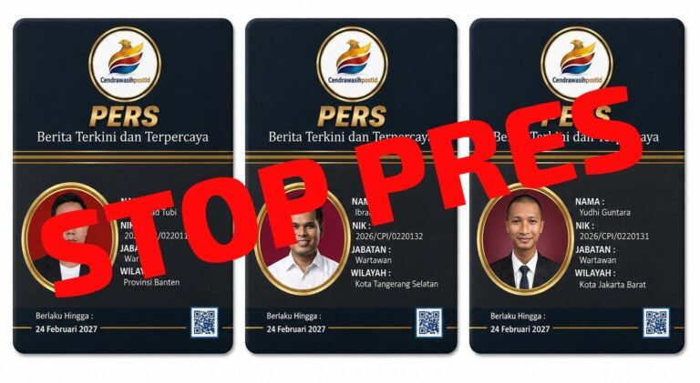 Cegah Penyalahgunaan Identitas, Cendrawasihpost.id Batalkan Penggunaan Kartu Pers Lama