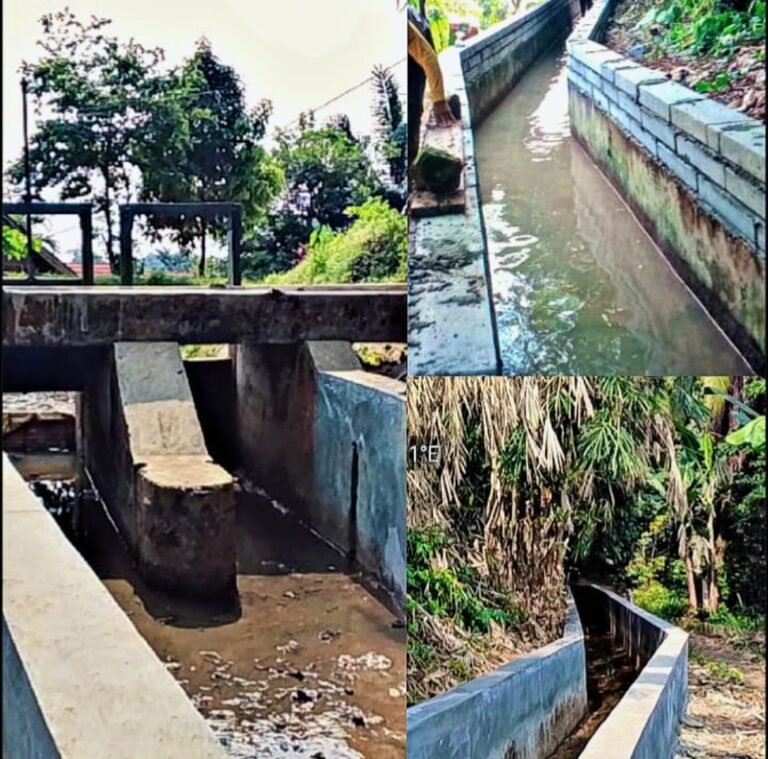 Diduga Gunakan Bata Putih Non-SNI, Proyek Perbaikan Irigasi di Lebak Menuai Kritik