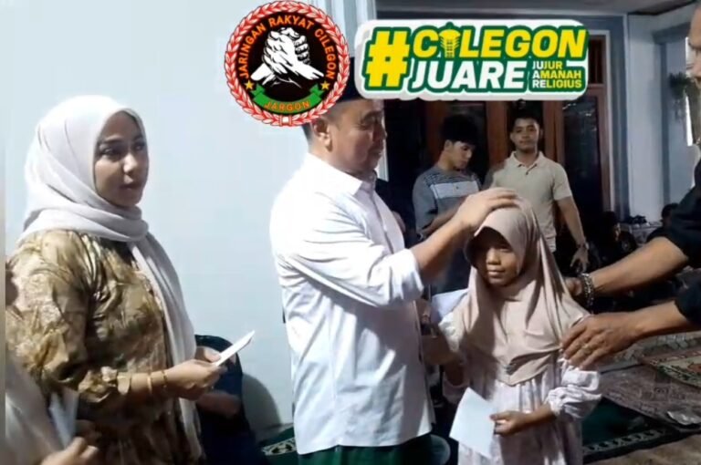 DPP Jargon Cilegon Santuni Puluhan Anak Yatim di Momentum 10 Muharam, Tebar Kepedulian dan Semangat Berbagi