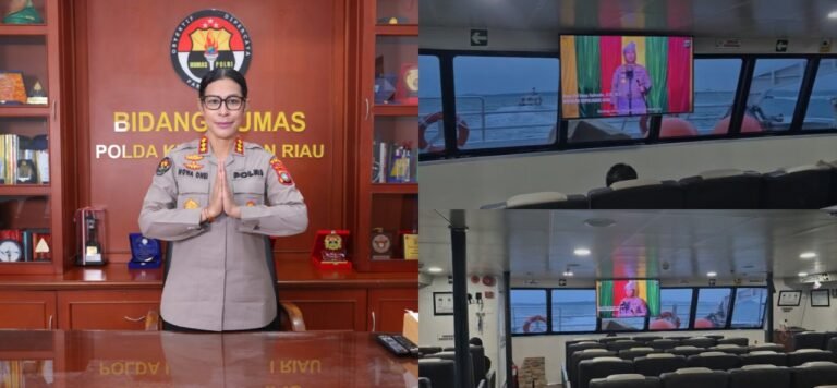 Polda Kepri Tayangkan Audiovisual Gurindam 12 Di Kapal Ferry, Bioskop, Dan Ruang Publik Sebagai Media Edukasi Nilai-Nilai Moral Dan Kehidupan Bermasyarakat