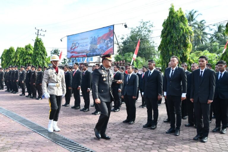 Pesan Kapolres Aceh Timur di Hari Bhayangkara Ke-80: Kepercayaan Publik Fondasi Utama Pengabdian Polri