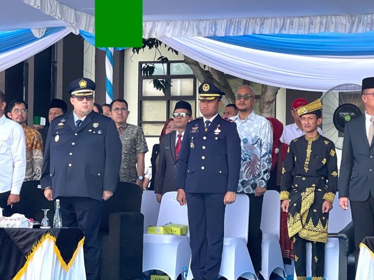 Semarak Hari BhayangkaraKe-80, Karutan Batam Hadiri Upacara Di Polda Kepulauan Riau