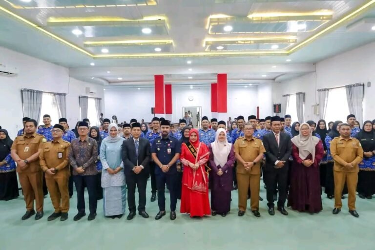 45 Kepala Sekolah SD Dan SMP Di Aceh Timur Dilantik