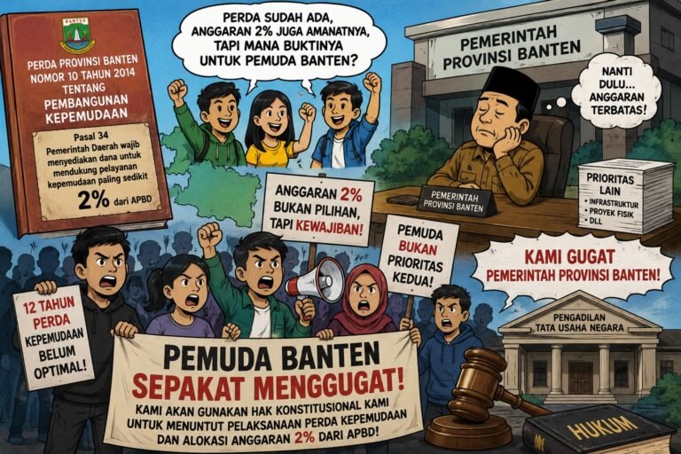 HUT KNPI Ke-53, Pemuda Banten Gugat 2 Persen APBD Untuk Kepemudaan
