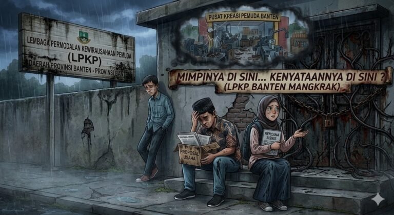 LPKP Banten Jadi “Lembaga Gaib Pemuda Menangis Sulit Akses Modal Usaha