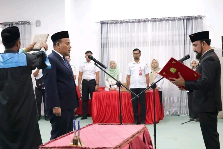 Dilantik Oleh Bupati,Rizki, S.H., M.Si., Sebagai Penjabat (Pj) Sekretaris Daerah Kabupaten Aceh Timur