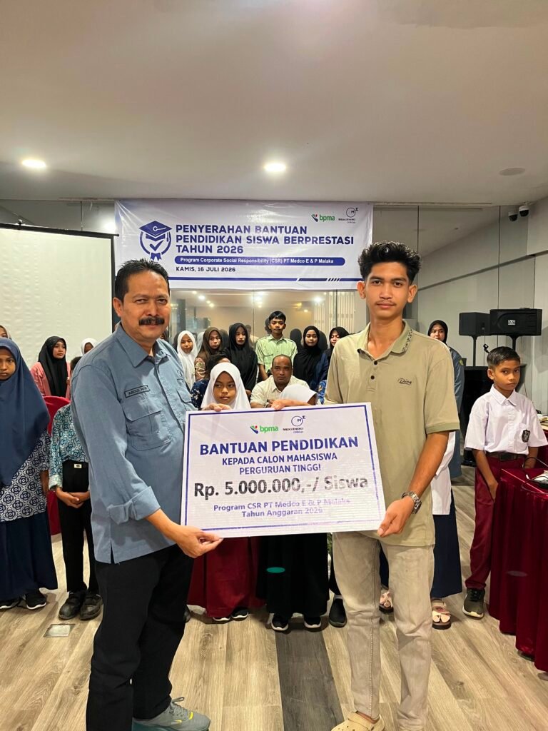Medco E&P dan BPMA Kembali Salurkan Beasiswa bagi 431 Pelajar Berprestasi di Aceh Timur