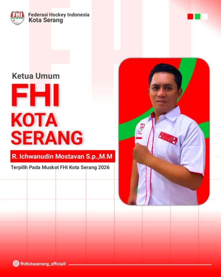 H. RADEN ICHWANUDIN MOSTAVAN, S.P., M.M. Terpilih Sebagai Ketua Umum FHI Kota Serang Periode 2026–2030