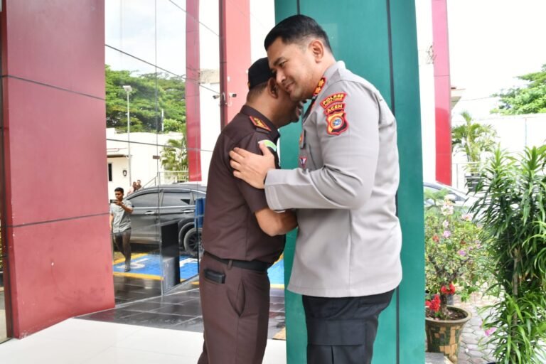 Perkuat Sinergi Penegakan Hukum, Kapolres Aceh Timur Kunjungi Kejaksaan Negeri Aceh Timur